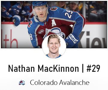 Nathan MacKinnon Pelipaita